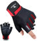 ATERCEL Fitness Handschuhe, Trainingshandschuhe für Crossfit, Bodybuilding, Radsport, Gym, Krafttraining, Sporthandschuhe für Damen und Herren (Rot, M)