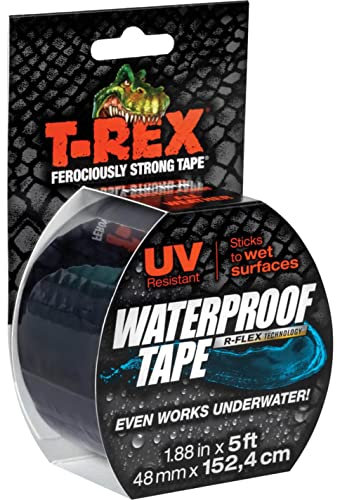 Waterproof T Rex Tape Black 50mm 1.5m