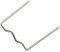 KS Tools 150.1062 Reparaturklammer U-Form, legierter Stahl, Ø 0,6 mm, 50 Stück