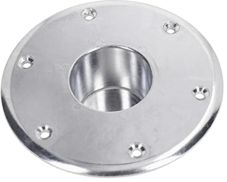 AB Tools Tischbein-Sockel, Unterputzmontage, 60 mm, Wohnmobil, Boot