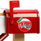 Beauty Gift Red Flag Hat Mao Zedong Anthologie Aufkleber Briefkastenaufkleber Kleber