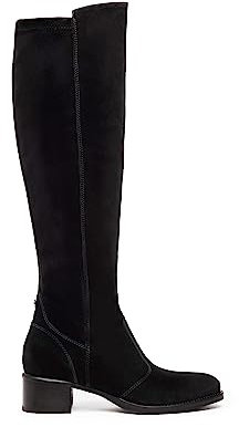 Nero Giardini I205701D Stivali Donna in Camoscio - Nero 35 EU