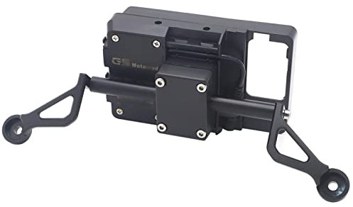 Supporto per navigatore Porta Cellulare per Moto for Y-am-Aha Xmax 300 XMAX300 X Max 300 Moto Supporto del Telefono Anteriore Nero Smartphone Navigaton Piastra Staffa (Color : 3)