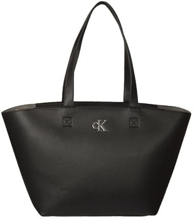 Calvin Klein CKJ Minimal Monogram Shopper28 Black