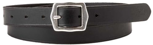 Levi's Women's LUX Leather Belt, Regular Black, 90