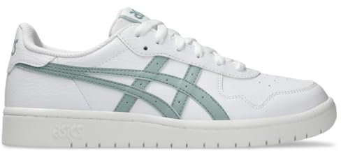 ASICS Women's Japan S Sportstyle Shoe, White/Ocean Haze, 40.5 EU
