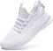 Oltyutc Sneaker Herren Schuhe Sportschuhe Laufschuhe Sommerschuhe Turnschuhe Leichtgewichts Tennisschuhe Joggingschuhe Männer Fitnessschuhe Walking Schuhe Gym Running Shoes Weiß Männer EU 43