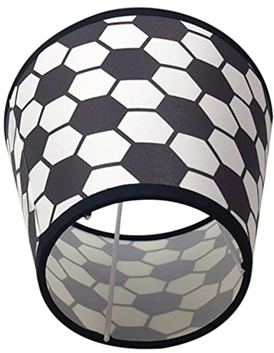 Mikikit Kleiner Fußball Lampenschirm Lampenschirmbezug Retro Stil Lampenschirm Für Schreibtisch Decke