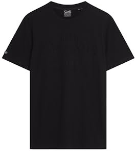 Superdry Embossed Vl Short Sleeve T-Shirt 3XL Black