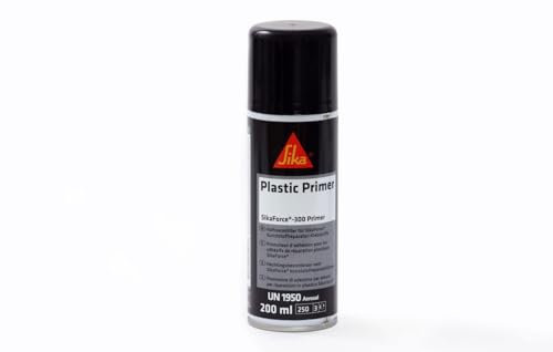 Sika - Haftvermittler - SikaForce-300 Primer transparent - Für 2k Klebstoff am Auto - Zur Vorbehandlung der Haftflächen von Kunststoffklebern - 200 ml Spraydose