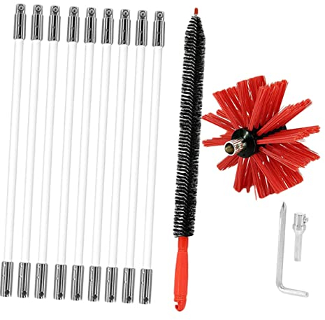 MOLUCKFU 1 Set Trapano Elettrico Spazzola Per Asciugatrice Spazzola Per Sfiato Spazzola Per Strumenti Di Pulizia Accessori Levapelucchi Strumenti Di Pulizia Accessori
