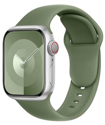 DONEGANI C1 for Apple Watch Strap Ultra 2 Se 10 40mm 44mm 46mm 42mm 45mm 41mm 38mm 49mm Series 10 9 8 7 6 5 4 3 Band Women Men Sport Silicone Olive Green