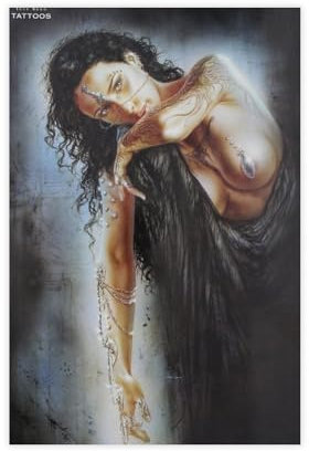 biegzc Poster 2000 Luis Royo, Hartkarton, Spanisch, Leinwand, Schlafzimmer, Dekoration, Landschaft, Büro, Raumdekoration, Geschenk, 20 x 30 cm