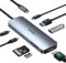 Laptop USB C Docking Station Dual Monitor with 4K@60Hz HDMI Adapter, USB-C Video Dongle, 3 USB 3.0, 100W PD Charging, SD Card Reader USB Hub Multiport Adapter, Laptop Dock for Dell, HP, Macbook