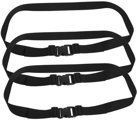 Alipis 3st Gurte Für Babyhochstühle Ersatz-babygurt Ersatzteile Für Hochstühle Hochstuhlgurt Für Kleinkinder Austausch des Hochstuhlgurts Austausch des Hochstuhlgurtes Black Polyester
