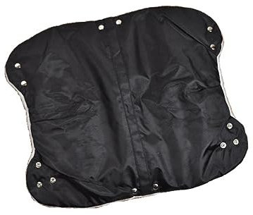 Vaguelly Babywagen-handschuhe Winddicht Warm Passend Für Kinderwagen Soft Wasserabweisend Schwarz