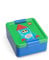 Room Copenhagen LEGO Lunchbox mit Fächern – Ikonisches Design, langlebig & spaßig für Kinder, Grün & Blau, spülmaschinenfest, perfekt für Meal-Prep, Snacks und Reisen