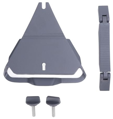 Culnflun Satellite Mini Mount, Rustproof RV Roof Rack Mounting Kit 0.47-1.89in for Standard RVs Poles Caravans Van Mobility Campers