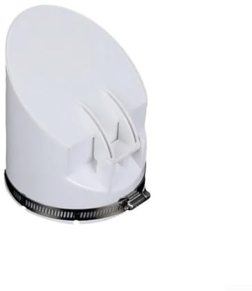 Clapet anti-retour en PVC pour tuyau de vidange - 50 à 160 mm - Couvercle pour désodoriser les eaux usées - Anti-odeurs - Anti-odeurs - Anti-retour magnétique automatique (110 tubes)