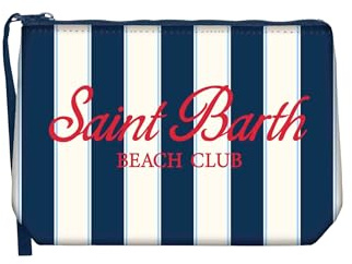 Saint Barth Mc2 Donna Pochette ALIN001 Gomma Blu Scuro Taglia Unica