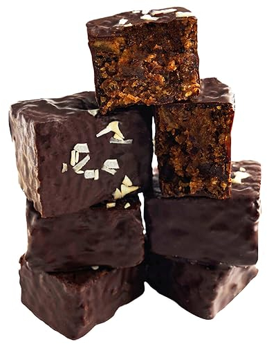 Hallingers 6 saftige Lebkuchen-Würfel mit feinem Willy & Rum - Made in Germany