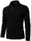 GHYUGR Mens Long Sleeve Polo Shirts with Fashion Embroidery Polos S-2XL,Black,XXL