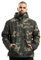 Brandit Frontzip Windbreaker, color: woodland, size: 4XL