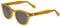 XLAB 8004 Gafas de sol estilo moscot, unisex, 48mm, Amarillo/Humo