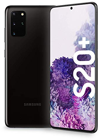 Samsung Galaxy S20+ Smartphone, 4G, 128 GB Espandibili, RAM 8 GB, Batteria 4500 mAh, Hybrid SIM/eSIM, [Versione Italiana], Nero (Cosmic Black) (Ricondizionato)