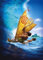 Komar Disney IADX4-010 Papier peint photo non tissé Motif Moana Ride the Wave 200 x 280 cm (largeur x hauteur) pour chambre d'enfant