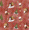 PVC Tischdecke Schneemann rot Wachstuch Weihnachten • Eckig • Länge & Breite wählbar • abwaschbare Tischdecke Xmas Nikolaus Santa, Größe:140 x 140 cm