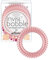 Invisibobble Slim Haargummi, Dünne Haargummis Metallic Rosé für Mädchen und Damen, Spiral Haargummi eleganter Look und starker Halt, Limited Collection, Rosé Shiny, 3 Stück (1er Pack)