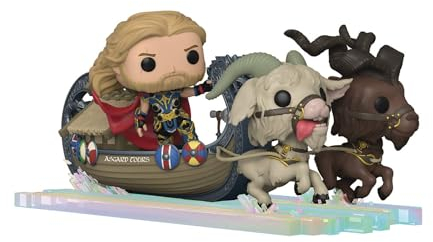 Funko Pop! Ride Super Deluxe: Thor L&T - Goat Boat - Thor: Love and Thunder - Vinyl-Sammelfigur - Geschenkidee - Offizielle Handelswaren - Spielzeug Für Kinder und Erwachsene - Movies Fans