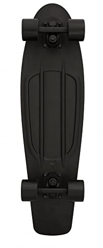 D Street Cruiser Skateboard, 68,6 cm (27 Zoll), Schwarz (Triple Black)