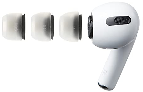 AZLA MAX for Airpods Pro 1st & 2nd Gen / 3 Pairs - Airpod Pro Ear Tip Replacement - Premium Silicone, Noise Cancellation, Secure & Comfortable