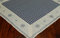 Landhaus Tischdecke Karo blau/weiß Bestickt 85x85 blau