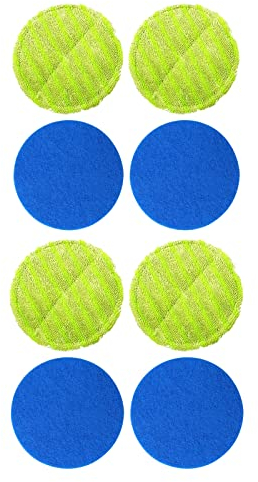 Floating Mop Pads,Spare Cordless Rotary Mop Pad for Cordless Rotary Mops,High Street TV Floating Mop for Tile, Wood Floors, Smooth Floors