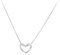 Hmzidz Heart Charm Kette Damen,Halskette Damen Herz Anhänger Silber,Kette 925 Sterling Silber Damen Herz,Kette mit Herzanhänger,Schmuck Geschenke für Frauen Freundin
