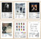 LKNBIF 6 Stück Drake Aesthetic Poster, Sänger Album Cover Music Inspired Wall Collage Kit für Teenager und Mädchen Wohnheim Dekoration 20 x 25 cm