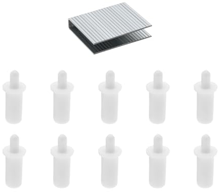 YINETTECH 40PCS Plantation Shutter Repair Tool Set Including 20 Spring Loaded Shutter Pins and 20 Tilt Rod Louvers Staples Household Windows Shutter Fasteners