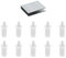 YINETTECH 40PCS Plantation Shutter Repair Tool Set Including 20 Spring Loaded Shutter Pins and 20 Tilt Rod Louvers Staples Household Windows Shutter Fasteners