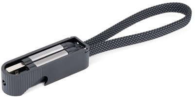 Troika Câble de charge USB et Lightning avec décapsuleur pratique