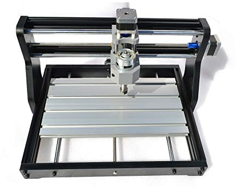 CNC 3018 PRO - Fresatrice per incisione, in metallo, 300 mm x 180 mm x 45 mm, con scheda di controllo GRBL per legno, bambù, carta, plastica