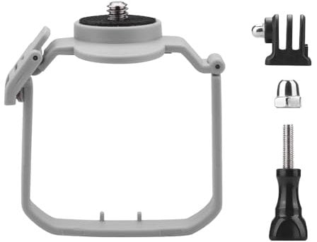 XBERSTAR Drone Gimbal Extension Mount per DJI Mini 4 Pro RC Drone Action Camera Holder Staffa Adattatore Drone Accessori