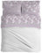 PENSIERI DELICATI Completo Letto Matrimoniale, Flanella 100% Cotone Caldo e Morbido, 2 Piazze 180x200cm, Include Lenzuolo Sotto, Sopra e 2 Federe, Made in Italy, Bologna Rosa
