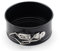 KEILEOHO 8 moldes pequeños de 11 cm, redondos, pequeños, para tartas, pan, 5 cm de alto, color negro