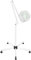 KAPIPALA 8 Dioptrien LED Lupenlampe Stehlampe mit 5 Raddrehsockel und Arm Standlupe 120 LED 24W Lupenlampe Kosmetiklampe für Kosmetikerinnen Stickerinnen Zahnärzte Nageltechniker