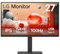 LG Monitor 27BA750 - FHD 1080p IPS 27 inch, 100Hz, 5ms, Office Display, Built-in Power/KVM/Speakers, LAN (RJ45), USB-C, USB Hub, D-Sub, HDMI, DisplayPort, Matte Black