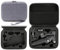 Hesupy Carrying Case for DJI Osmo Mobile 7/7P, Portable Travel Storage Bag Organizer Hard Case Protective Cover Handbag for OM7 OM7P Gimbal Stabilizer Accessories Protection (Gray)