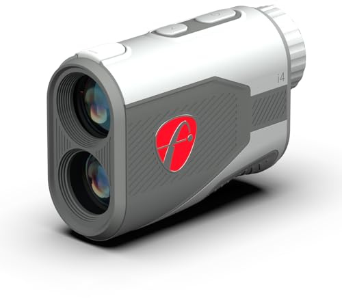 FlightScope i4 Golf Rangefinder with 6X Magnification, 1,000 Yard Range, Built-in Magnet | Combines GPS, Local Conditions, Slope and your Swing Data for Personalized Smart Gapping Club Recommendations